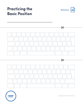 **Worksheet no. 1a** (Inverted L-shaped Enter key for macOS and Windows)