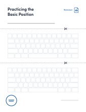 **Worksheet no. 1b** (Horizontal Enter key for macOS and Windows)