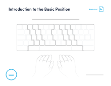 **Worksheet no. 3c** (Inverted L-shaped Enter key for ChromeOS)